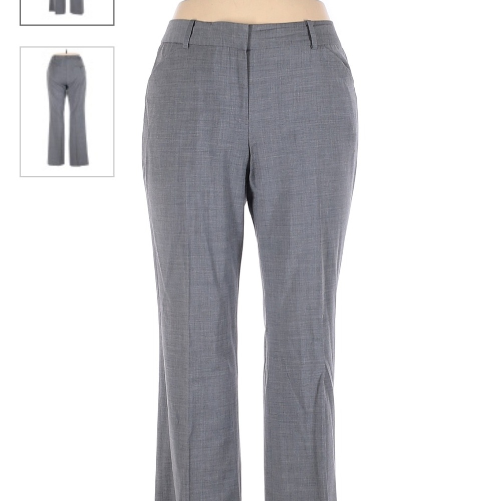 Talbots women wool pants grey size 6